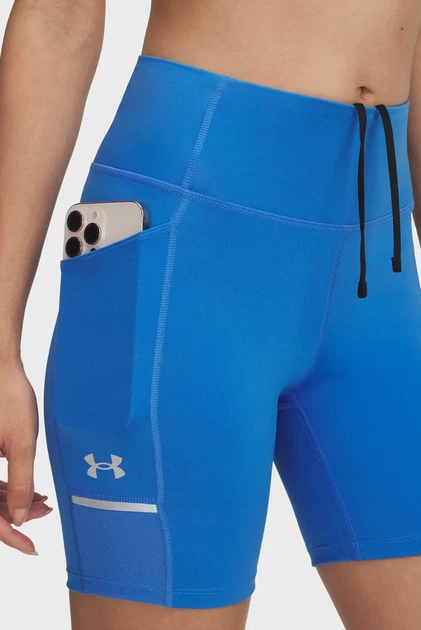 Жіночі блакитні шорти UA Launch 6 Short Under Armour M 1383418-402 - изображение 4