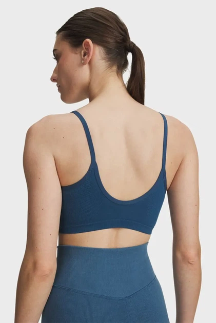 Жіночий синій топ Seamless Cotton Low Bra Under Armour S 6009864-498 - изображение 2