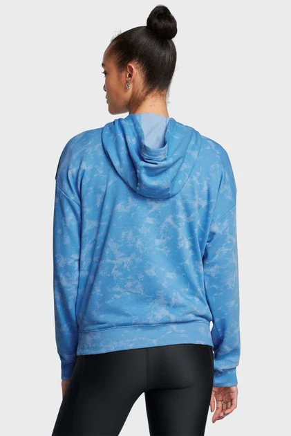 Жіноче блакитне худі Pjt Rck W Udrground Terry HD Under Armour XS 1382711-444 - изображение 2
