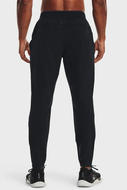 Чоловічі чорні спортивні штани UA STORM RUN PANT Under Armour S 1376800-001 - изображение 3