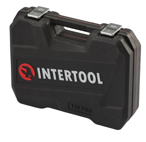 Набір інструментів 1/2" & 1/4" 110од (ET-6108SP) INTERTOOL ET-9108 - Фото 7 Набір інструментів 1/2" & 1/4" 110од (ET-6108SP) INTERTOOL ET-9108 - зображення 7