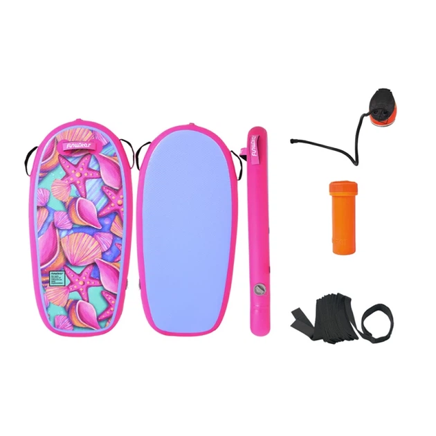 Дошка для бодібордингу FunWater надувна 1.1 м Pink (810098388054) - Фото 1 Дошка для бодібордингу FunWater надувна 1.1 м Pink (810098388054) - зображення 1