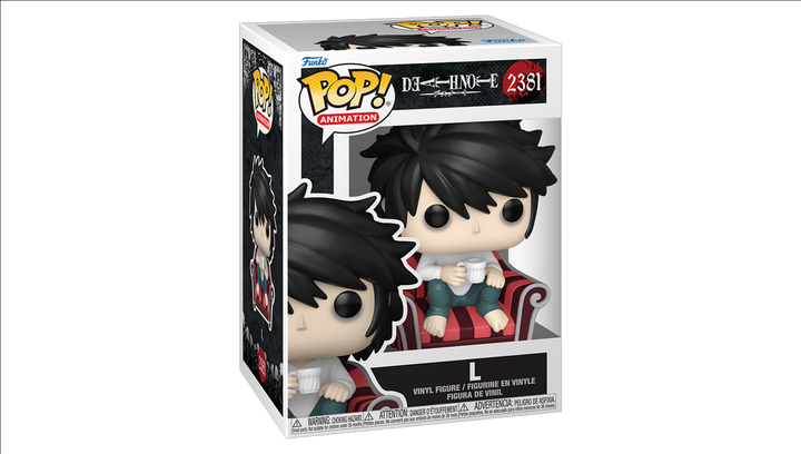 Фигурка FUNKO POP! Тетрадь Смерти Ел Death Note L 112mm 2381 93291 - Фото 4 Фигурка FUNKO POP! Тетрадь Смерти Ел Death Note L 112mm 2381 93291 - изображение 4