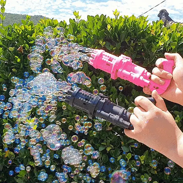 Пулемет автомат для мыльных пузырей BUBBLE GUN BLASTER - изображение 6