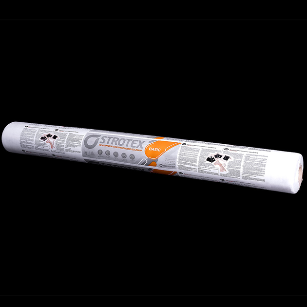 Супердифузійна мембрана Strotex Basic 115 г/м² 1,5×50 м для даху та фасаду (JDT-0850461) - зображення 2
