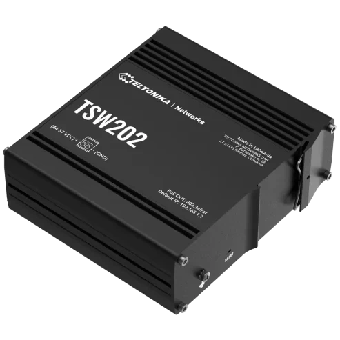 Коммутатор 8 портов управляемый Teltonika TSW202 PoE+ - изображение 3