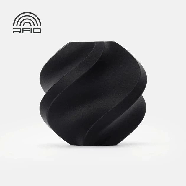 Набір PLA-пластику 3кг Філаменту Bambu Lab PLA Jade White (10100) для 3D-принтера - 1кг 1.75mm Білий з котушками та з RFID чіпом Міткою (NFC) - изображение 2