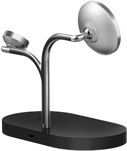 Bezprzewodowa stacja ładowania Samsung GP-PWU024WIABW Qi2 3-in-1 Wireless Charger 15W Czarna - Zdjęcie 2 Bezprzewodowa stacja ładowania Samsung GP-PWU024WIABW Qi2 3-in-1 Wireless Charger 15W Czarna - obraz 2