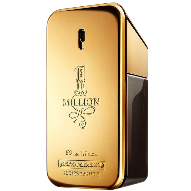 Туалетна вода для чоловіків Paco Rabanne 1 Million, 50 мл - Фото 1 Туалетна вода для чоловіків Paco Rabanne 1 Million, 50 мл - зображення 1
