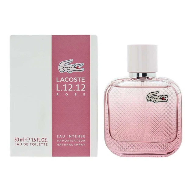 Туалетная вода для женщин Lacoste L.12.12 Rose Intense, 50 мл - Фото 2 Туалетная вода для женщин Lacoste L.12.12 Rose Intense, 50 мл - изображение 2
