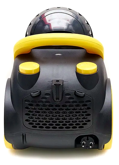 Пылесос 2200 Вт сухая уборка 4 л контейнерный черный желтый Castle MC-1560 - изображение 3