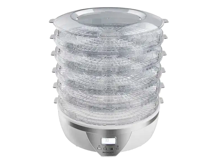 Сушка для овощей и фруктов 5 поддонов 350 Вт для дома белый Silver Crest MC-0736 - изображение 6