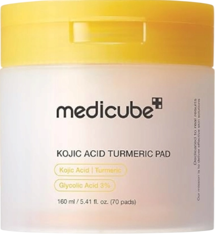 Płatki do twarzy Medicube Kojic Acid Turmeric 70 szt (8800289469367) - Zdjęcie 1 Płatki do twarzy Medicube Kojic Acid Turmeric 70 szt (8800289469367) - obraz 1