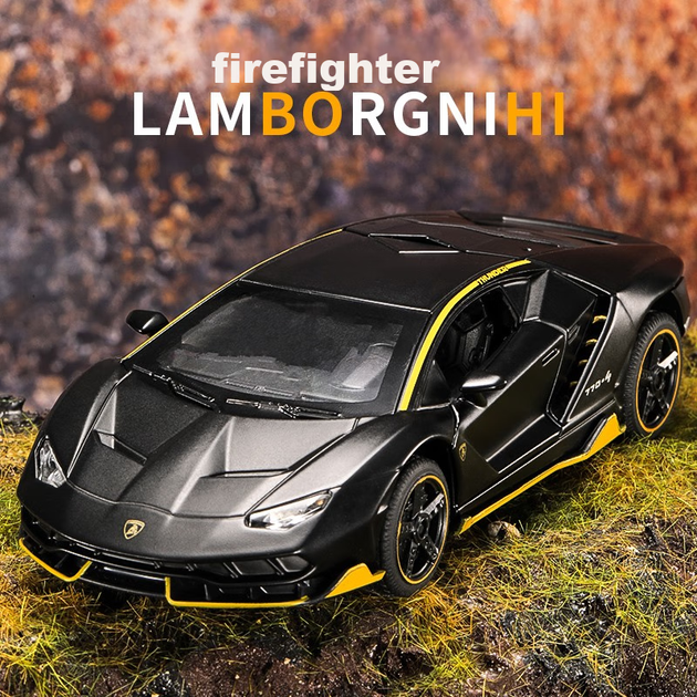 Машинка коллекционная Anby Families Lamborghini для детей 3-6 лет подарочная - изображение 5