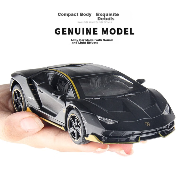 Машинка коллекционная Anby Families Lamborghini для детей 3-6 лет подарочная - изображение 7