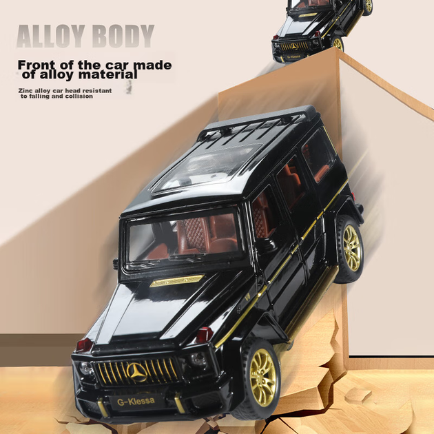 Модель Cawndilla Mercedes-Benz G из сплава инерционная - изображение 8