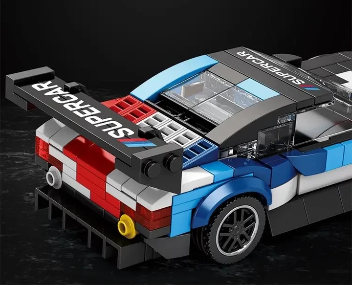 Конструктор BMW M4 GT3 машина 385 деталей Reobrix Technologie 672 - Фото 3 Конструктор BMW M4 GT3 машина 385 деталей Reobrix Technologie 672 - изображение 3