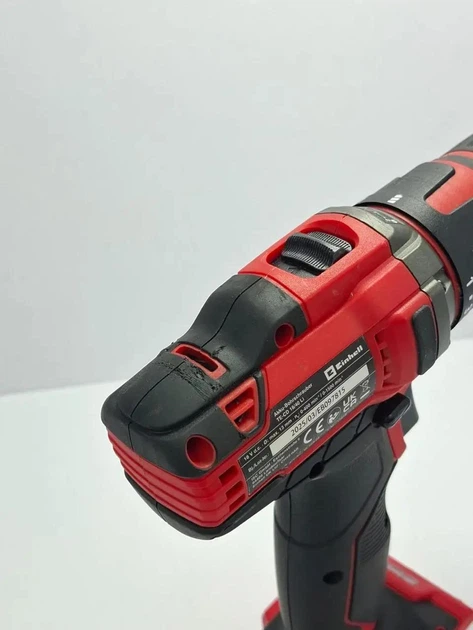 Аккумуляторная дрель-шуруповерт Einhell TE-CD 18/40 Li-Solo 18 В, 40 Нм, без аккумулятора Б/у - Фото 6 Аккумуляторная дрель-шуруповерт Einhell TE-CD 18/40 Li-Solo 18 В, 40 Нм, без аккумулятора Б/у - изображение 6
