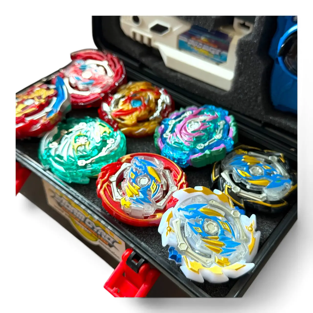 Подарунковий набір Beyblade Burst Surge — 8 бейблейдів, арена, кейс - зображення 4