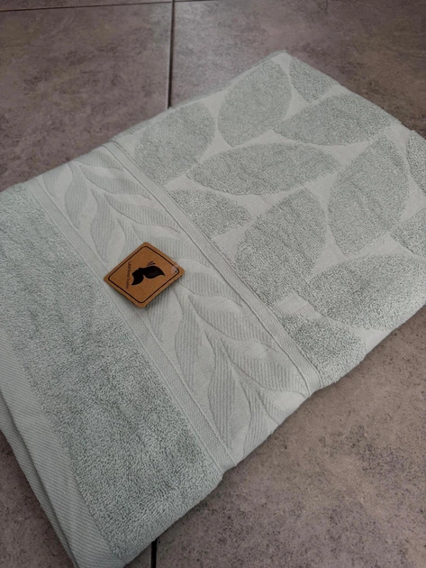 Махровое полотенце сауна 90х180 хлопок 100% L&M Home Textiles мята - Фото 1 Махровое полотенце сауна 90х180 хлопок 100% L&M Home Textiles мята - изображение 1