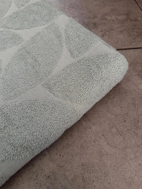 Махровое полотенце сауна 90х180 хлопок 100% L&M Home Textiles мята - Фото 2 Махровое полотенце сауна 90х180 хлопок 100% L&M Home Textiles мята - изображение 2