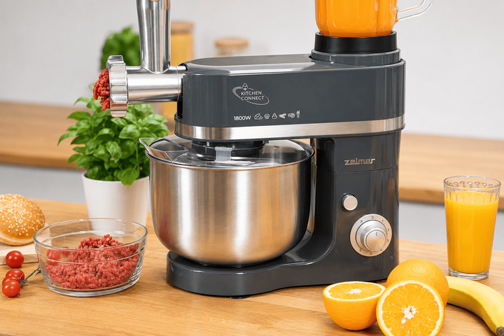 Кухонный комбайн с мясорубкой Zelmer ZKR9100 Kitchen Connect Pro - изображение 7
