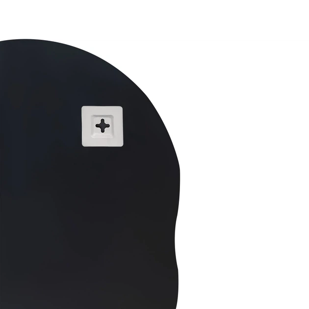 Зеркало для ванной комнаты Lidz Anny 575x425 фигурное, с полочкой (LD78AN4557) - изображение 4