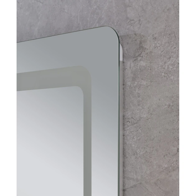 Дзеркало для ванної кімнати Mixxus Twee MR09-50x80-REVERSE 500x800 прямокутне, з LED-підсвічуванням та антизапотіванням (MI6930) - зображення 8