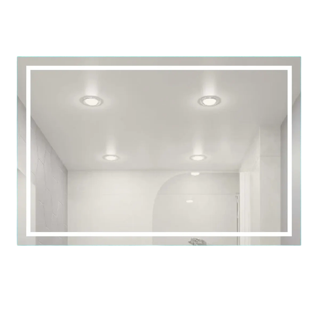 Дзеркало для ванної кімнати AVT Еко 800x1200 прямокутне, з LED-підсвічуванням - Фото 1 Дзеркало для ванної кімнати AVT Еко 800x1200 прямокутне, з LED-підсвічуванням - зображення 1