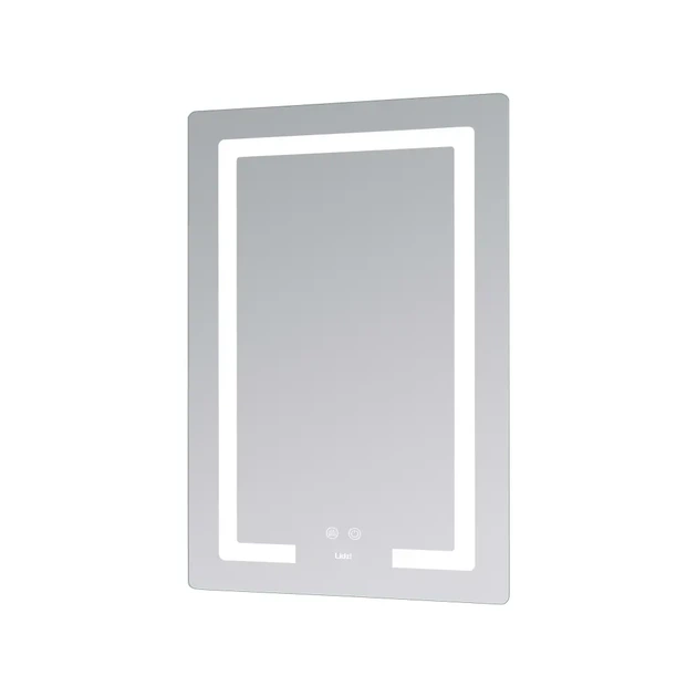 Зеркало для ванной комнаты Lidz Kubis KU2 800x500 прямоугольное, с фронтальной LED-подсветкой (LD78LF936508048448) - изображение 5