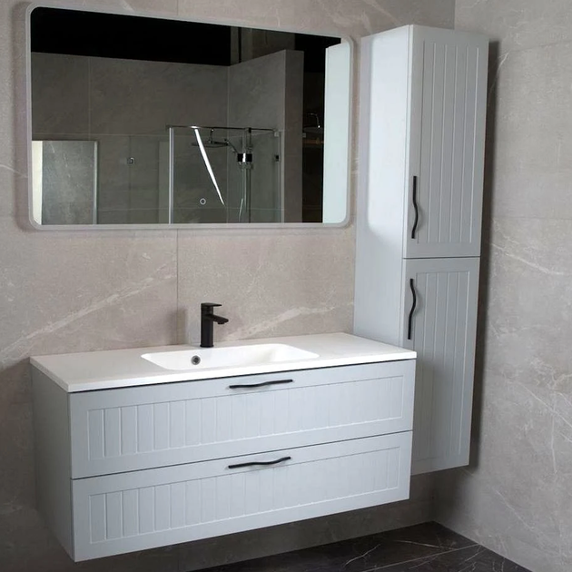 Дзеркало для ванної кімнати Aqua Rodos Moon 700x600 прямокутне, з фронтальною LED-підствідкою (АР000092639) - зображення 4