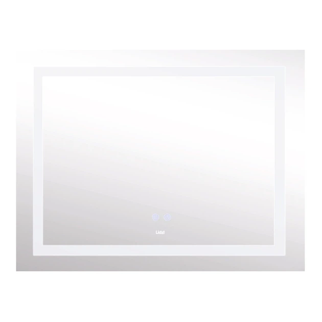 Зеркало для ванной комнаты Lidz Kubis 1200x800 прямоугольное, с LED-подсветкой и антизапотеванием (LDKUB120080049008) - изображение 4