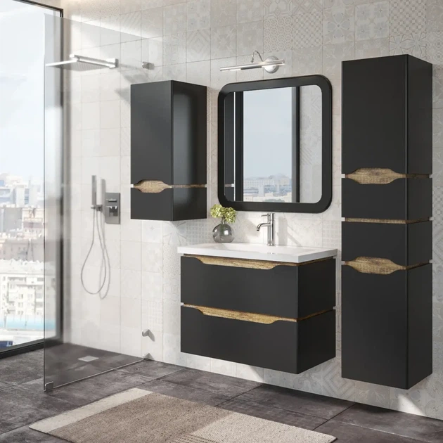 Дзеркало для ванної кімнати Van Mebles Сакраменто 800x600 прямокутне, без підсвічування - зображення 3