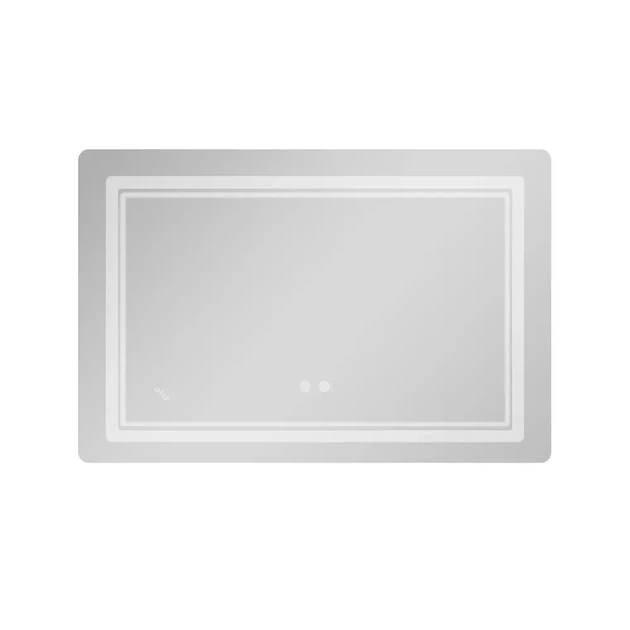 Дзеркало для ванної кімнати Qtap Cardinal CA2 600x800 прямокутне, з фронтальною LED-підствідкою (QT0478C806048457) - зображення 3