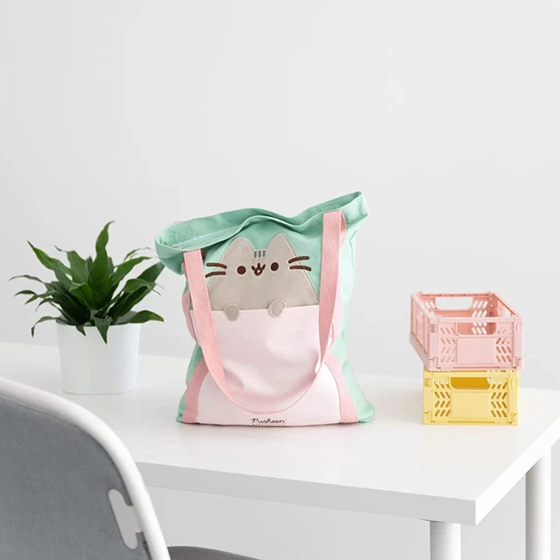 Еко-сумка Pusheen 35x40 см (MARE0147) - Фото 3 Еко-сумка Pusheen 35x40 см (MARE0147) - зображення 3