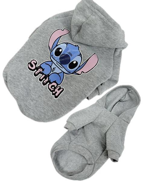 Худі для собак М Stitch сірий колір - Фото 2 Худі для собак М Stitch сірий колір - изображение 2