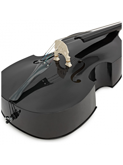 Контрабас STENTOR 1950LCBK Harlequin Rockabilly Double Bass 3/4 (Black) - изображение 3