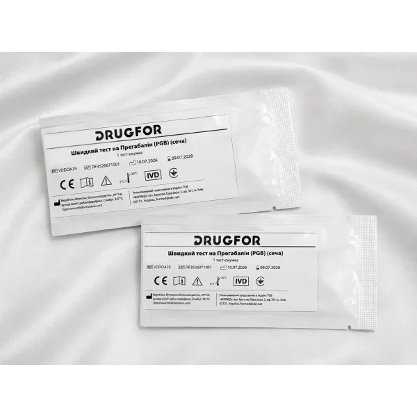 Тест на прегабалин (PGB) в моче DRUGFOR - изображение 4