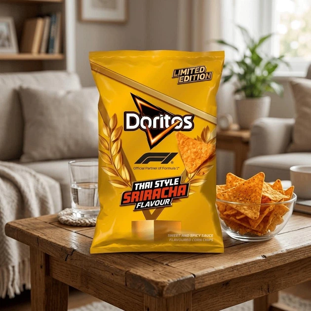 Чипсы Doritos Thai Style Sriracha Tortilla Chips 100г - изображение 3