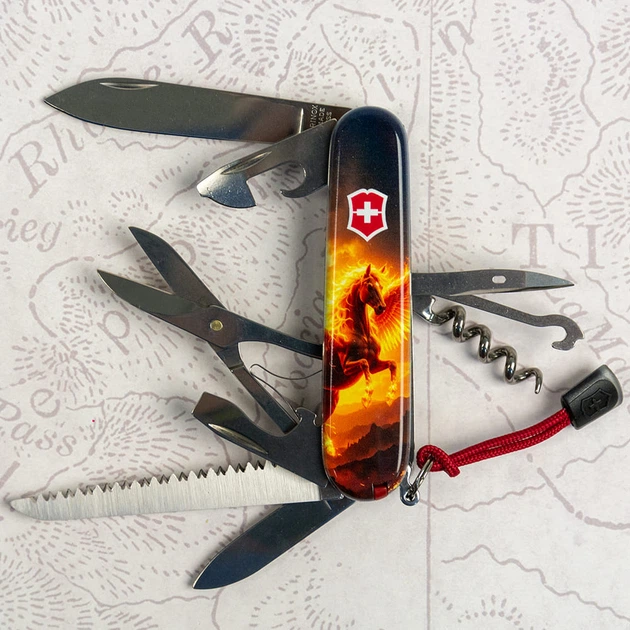 Нож Victorinox Huntsman Zodiac Конь Fire (1049-Vx13713.3_Z5250pk) - изображение 7
