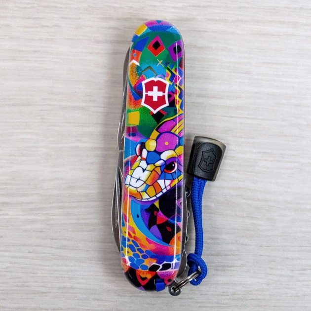 Нож Victorinox Climber Zodiac Змея Multi Color (1049-Vx13703_Z4260pk) - изображение 12