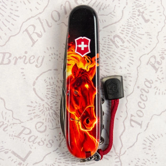 Нож Victorinox Spartan Zodiac Конь Wildfire Red (1049-Vx13603_Z5200pk) - изображение 11