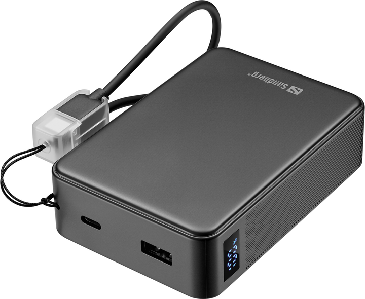 Powerbank Sandberg Nano 20000mAh PD 20W Black (5705730421402) - obraz 2