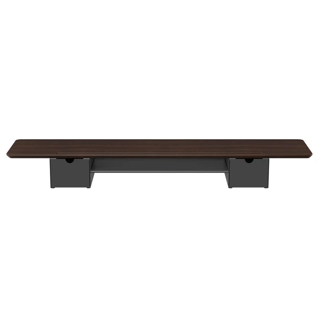 Настільна підставка для монітора OfficePro MR177DW Dark Wood/Black - Фото 4 Настільна підставка для монітора OfficePro MR177DW Dark Wood/Black - изображение 4