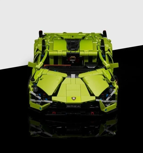 Конструктор Lamborghini Sian FKP 37 1280 деталей | Масштаб 1:14 - Фото 9 Конструктор Lamborghini Sian FKP 37 1280 деталей | Масштаб 1:14 - изображение 9