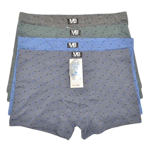 Трусы мужские боксеры 4 шт. VERIBOY 1864 3XL, 54 р. - Фото 1 Трусы мужские боксеры 4 шт. VERIBOY 1864 3XL, 54 р. - изображение 1