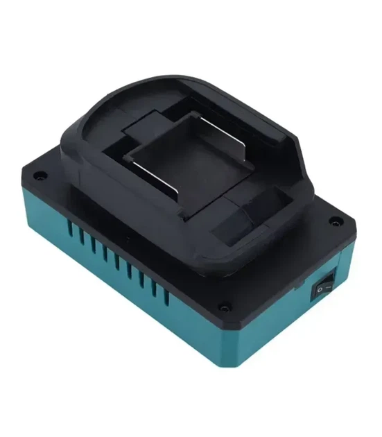 Перетворювач напруги 18–21V → 220V 150W для акумуляторів Makita | Інвертор з USB, USB-C та LED-дисплеєм - зображення 3