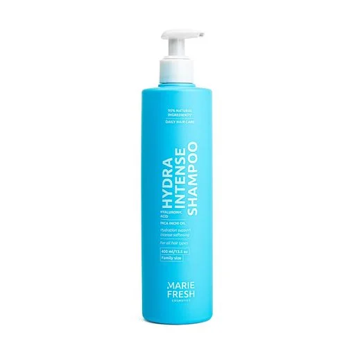 Шампунь для увлажнения волос Hydra intense Marie Fresh Cosmetics 400 мл - Фото 1 Шампунь для увлажнения волос Hydra intense Marie Fresh Cosmetics 400 мл - изображение 1