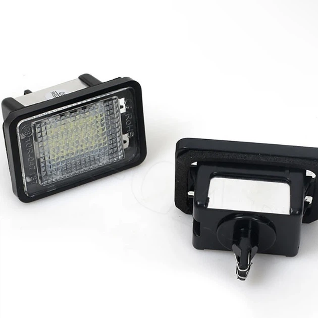 Подсветка номера LED для Mercedes-Benz (Мерседес) GLK X204 (2008-2015) ML A2048201056 2 штуки - Фото 1 Подсветка номера LED для Mercedes-Benz (Мерседес) GLK X204 (2008-2015) ML A2048201056 2 штуки - изображение 1