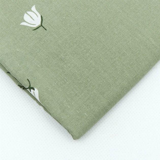 Простирадло Moon&Star Green Bloom Бязь Gold Люкс 150х220 см (MS-860000513) - зображення 3